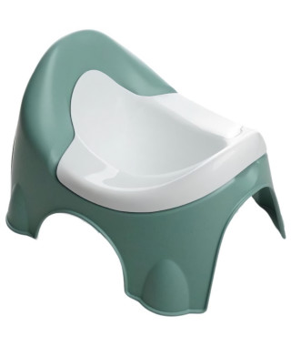 Pot - THERMOBABY - IDEO - Vert Sauge - Avec écuelle amovible, ergonomique et robuste