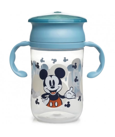 TASSE D'APPRENTISSAGE 360 DEGRES - 360 training cup with lid MICKEY
