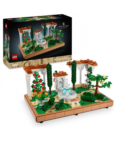 LEGO Icons 10359 Le jardin andalou Cadeau pour adultes amateurs de jardinage et de voyages