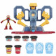 Play-Doh Iron Man Fabrique d'armures, coffret avec figurine Iron Man et pâte a modeler, des 4 ans, Marvel