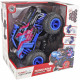 Voiture Télécommandée - TURBO CHALLENGE - Smashroar TC100 - Option Fumée - Bleu - 1/12 - Batterie Rechargeable et Piles incluses