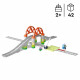 LEGO DUPLO Ma ville 10426 Set d'extension : Les rails et le pont du train - Jouets d'éveil