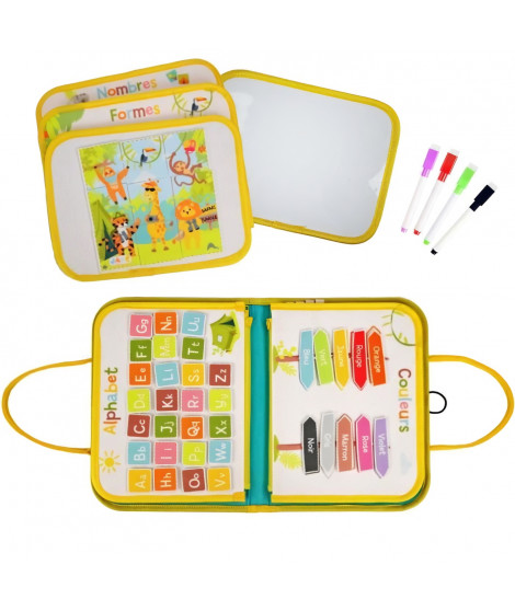 Pochette d'Activitées - Montessori - JADE - Jeu Educatif - Voyage - Sensoriel - Jeu Pour Enfant - Design Français