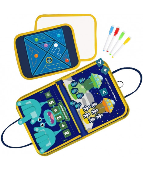 Pochette d'Activitées Espace - Montessori - JADE - Jeu Educatif - Voyage - Sensoriel - Jeu Pour Enfant - Design Français