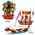 LEGO 40678 Le calendrier des fetes - Idée cadeau et jouet 2-en-1 pour le Nouvel An lunaire