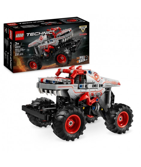 LEGO Technic 42200 Monster Jam ThunderROARus a rétrofriction - Camion dinosaure des 7 ans