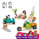 LEGO Friends 42641 Chiens surfeurs et aventures en scooter - Jouet interactif avec Corgis