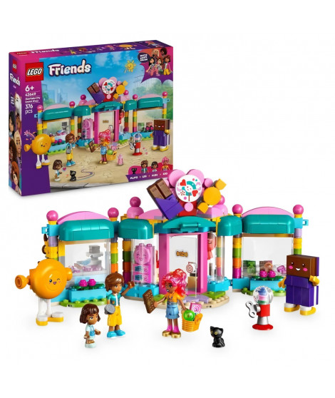 LEGO Friends 42649 La confiserie de Heartlake City - Boutique de bonbons pour filles