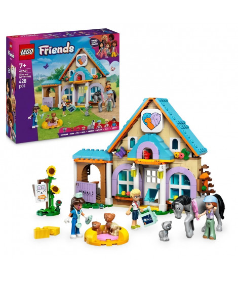 LEGO Friends 42651 La clinique vétérinaire pour chevaux et animaux de compagnie - Jouet
