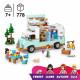LEGO Friends 42663 Camping-car de l'amitié - Jouet de construction pour filles des 7 ans