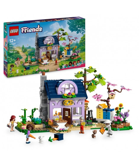 LEGO Friends 42669 La maison des apiculteurs et le jardin fleuri - Jeu créatif pour filles