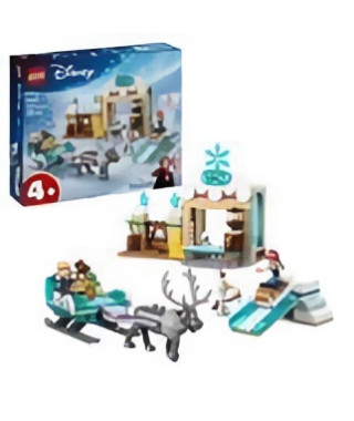 LEGO | Disney La Reine des neiges 43256 L'aventure en traîneau d'Anna - Jeu de rôle