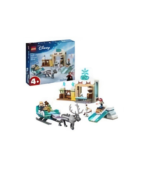 LEGO | Disney La Reine des neiges 43256 L'aventure en traîneau d'Anna - Jeu de rôle