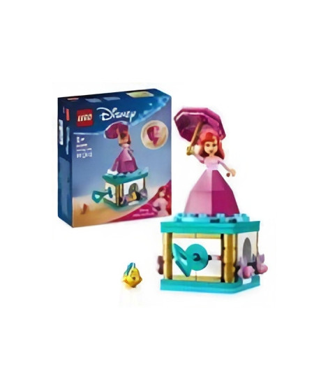 LEGO | Disney Princess 43259 Ariel tournoyante - Jeu de construction pour filles des 5 ans