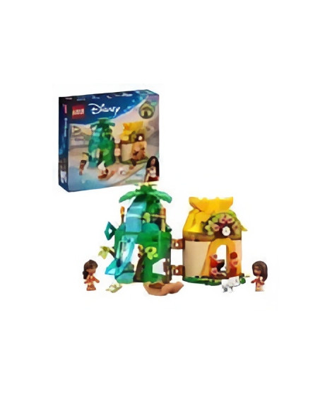 LEGO | Disney 43260 L'île de Vaiana miniature Jeu de construction Maison de mini-poupées