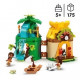 LEGO | Disney 43260 L'île de Vaiana miniature Jeu de construction Maison de mini-poupées