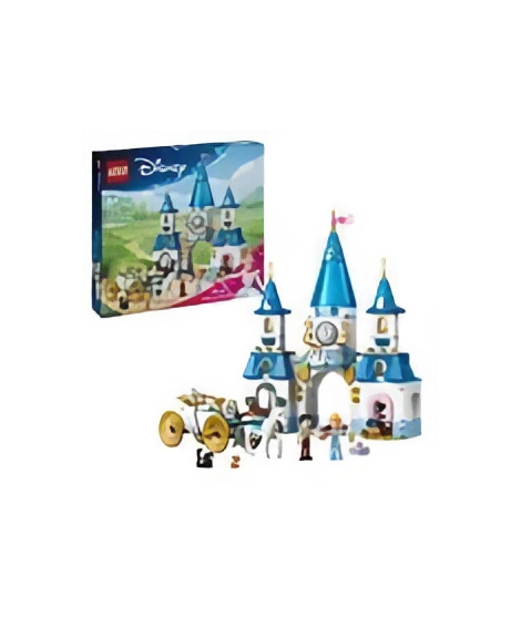 LEGO | Disney Princess 43275 Le château de Cendrillon et la caleche - Jeu de rôle 6 ans