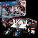 LEGO City 60444 Garage de F1 et voitures Mercedes-AMG et Alpine Jeu pour garçon des 7 ans