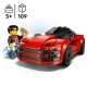 LEGO City 60448 La voiture de sport rouge - Jouet de construction pour garçon des 5 ans