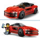 LEGO City 60448 La voiture de sport rouge - Jouet de construction pour garçon des 5 ans