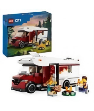 LEGO City 60454 Le camping-car d'aventures - Jeu de construction pour garçon des 6 ans