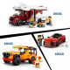 LEGO City 60454 Le camping-car d'aventures - Jeu de construction pour garçon des 6 ans