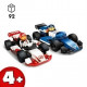 LEGO City 60464 Voitures de course de F1 Williams Racing et Haas F1 - Jouet des 4 ans