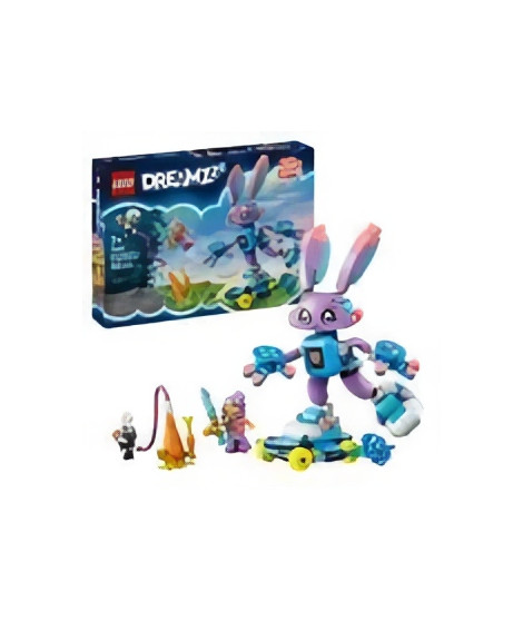 LEGO DREAMZzz 71490 Izzie et Bunchurro le lapin Gamer - Jouet de construction 3-en-1