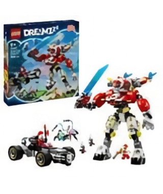 LEGO DREAMZzz 71497 Robot-tigre de Cooper et bolide de Zero - Jouet de construction 3-en-1