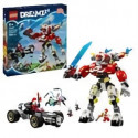LEGO DREAMZzz 71497 Robot-tigre de Cooper et bolide de Zero - Jouet de construction 3-en-1