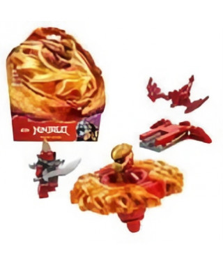 LEGO NINJAGO 71823 La toupie Spinjitzu du dragon de Kai - Jeu de construction des 6 ans