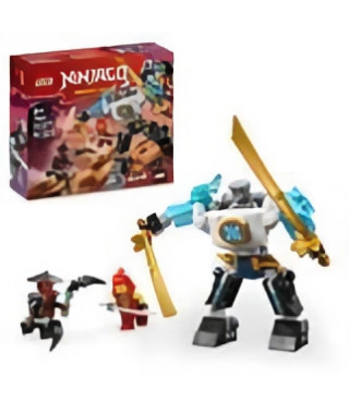 LEGO NINJAGO 71827 La super armure robot de Zane - Jeu de rôle Ninja pour garçon des 6 ans