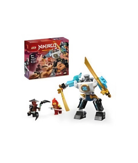 LEGO NINJAGO 71827 La super armure robot de Zane - Jeu de rôle Ninja pour garçon des 6 ans