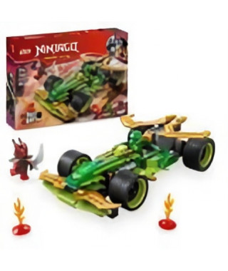 LEGO NINJAGO 71828 La voiture de course a rétrofriction de Lloyd - Jouet de construction