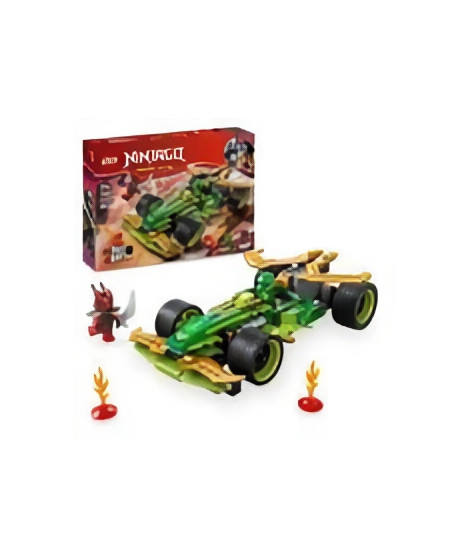 LEGO NINJAGO 71828 La voiture de course a rétrofriction de Lloyd - Jouet de construction