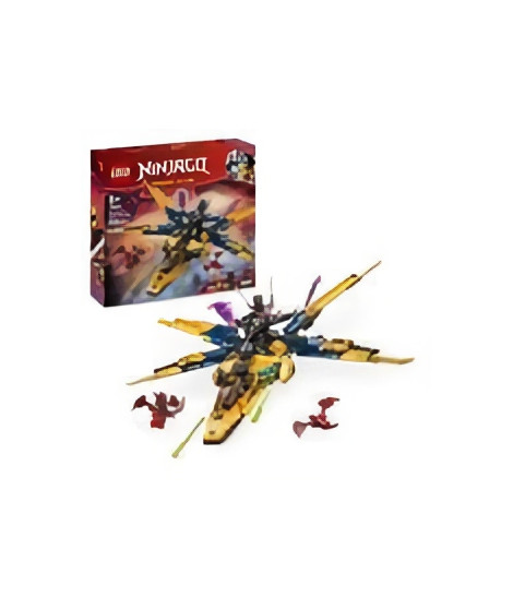 LEGO NINJAGO 71833 Le super avion tempete de Ras et Arin - Jeu de construction des 8 ans