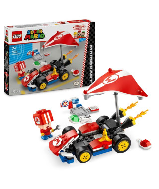 LEGO Super Mario 72032 Mario Kart  Kart standard - Jouet voiture pour enfants des 7 ans