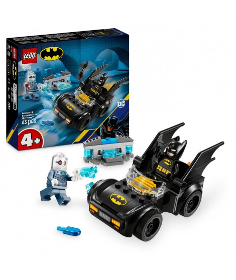 LEGO DC Batman 76301 Batman et la Batmobile contre Mr. Freeze - Jeu avec super héros