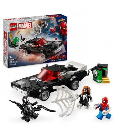 LEGO Marvel 76309 Spider-Man contre le bolide de Venom - Jouet de construction des 7 ans
