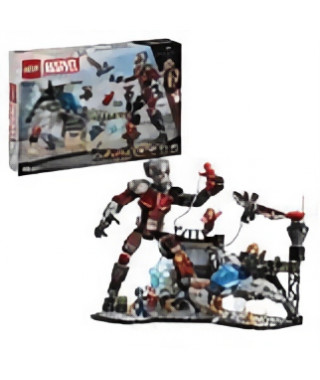 LEGO Marvel 76314 Le combat de Captain America : Civil War - Jouet pour garçon des 10 ans