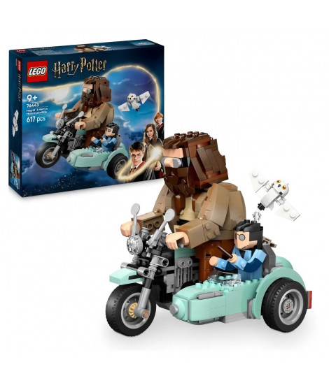 LEGO Harry Potter 76443 La balade en moto de Hagrid et Harry - Jeu de construction 9 ans