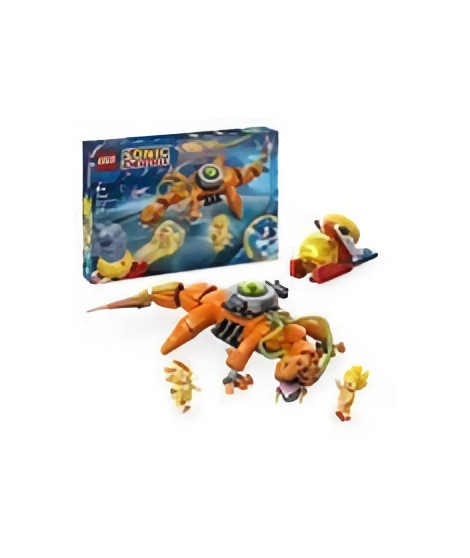 LEGO Sonic the Hedgehog 77003 Super Shadow contre Biolizard Cadeau pour gamers des 9 ans