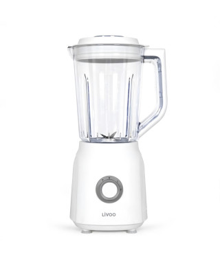 Blender - LIVOO - 1,5 L - 600 W - 22 000 tours/min - 2 vitesses - Turbo blanc