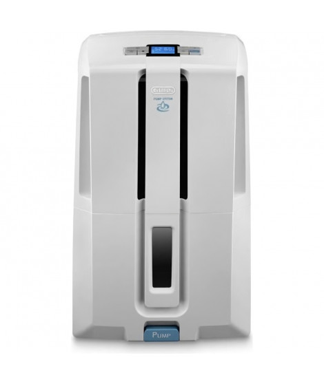 DELONGHI - DD230P - Déshumidificateur d'air - 30L/24h - Gaz R290 - Réservoir 7L - Blanc