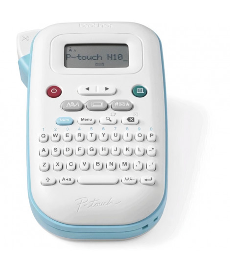 Étiqueteuse portable - BROTHER - PT-N10 - Intuitive - Pour fournitures scolaires - Organisation maison