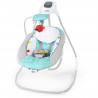 BABY EINSTEIN Balancelle Ocean Explorers, légere et compacte, siege pivotant a 180°, jouets inclus, modele Curious Comfort