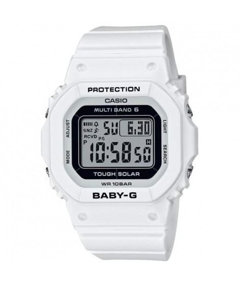 Montre Casio Baby-G Urban Homme Blanc - CASIO - Quartz - Etanchéité 10 Atm - Design sportif a la mode