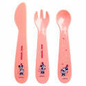 DISNEY Minnie Lot de couverts : fourchette, cuillere et couteau -