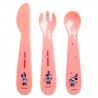 DISNEY Minnie Lot de couverts : fourchette, cuillere et couteau -