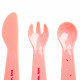 DISNEY Minnie Lot de couverts : fourchette, cuillere et couteau -